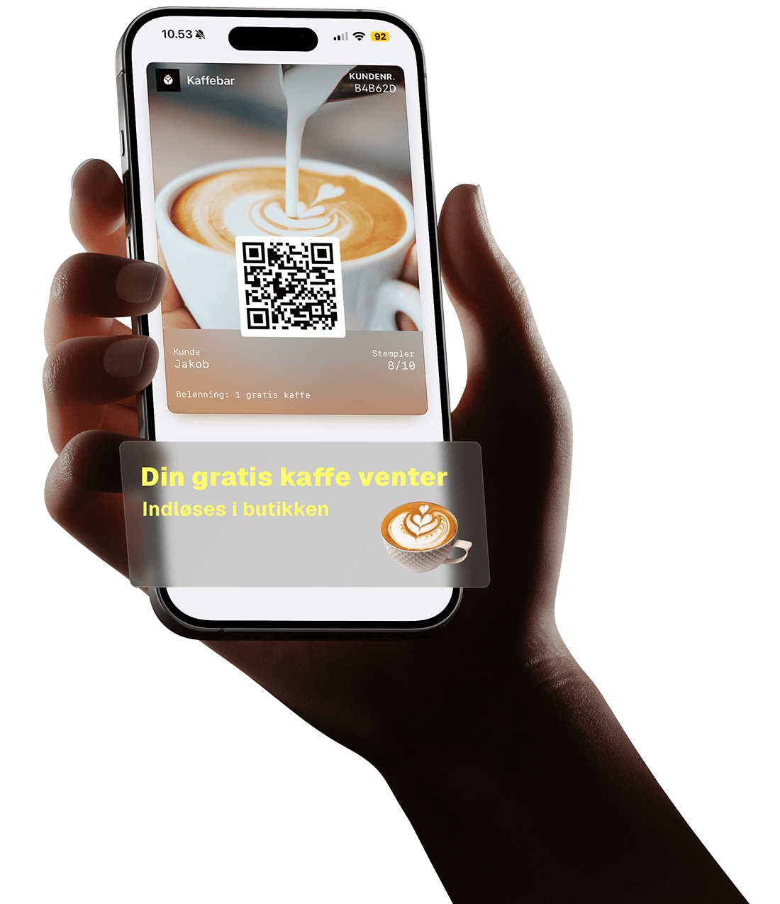 Loyalitets Klippekortet i Apple Wallet